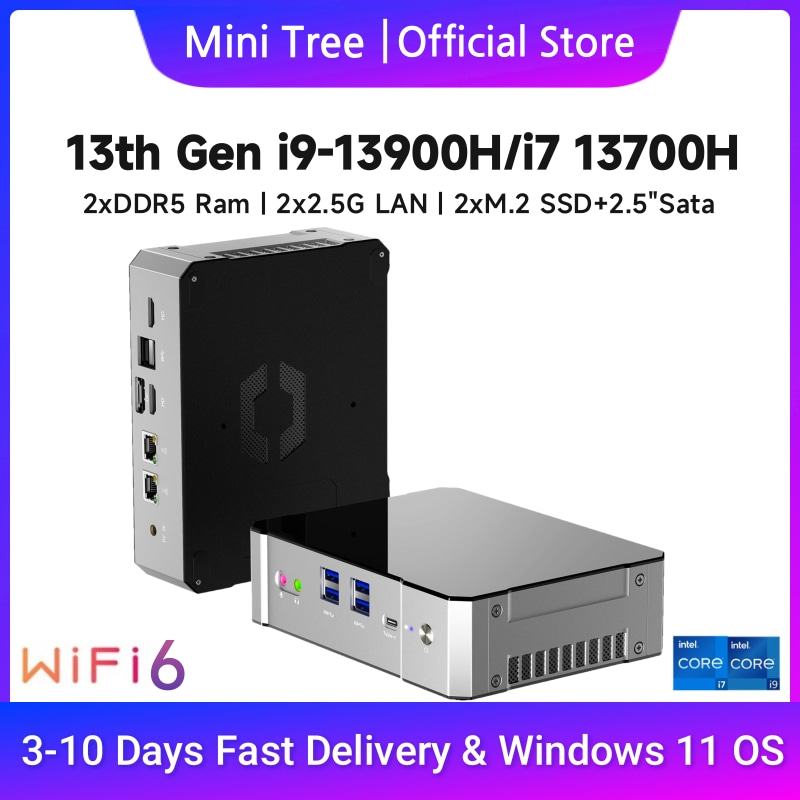 Intel Core I9 13900H Mini Pc - Mini-Gaming-PC der 13. Generation Windows 11