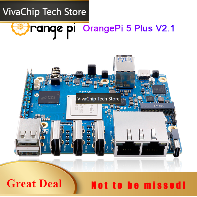 Orange Pi 5 Plus 16Gb - VivaCT Orange Pi 5 Plus Mini-PC
