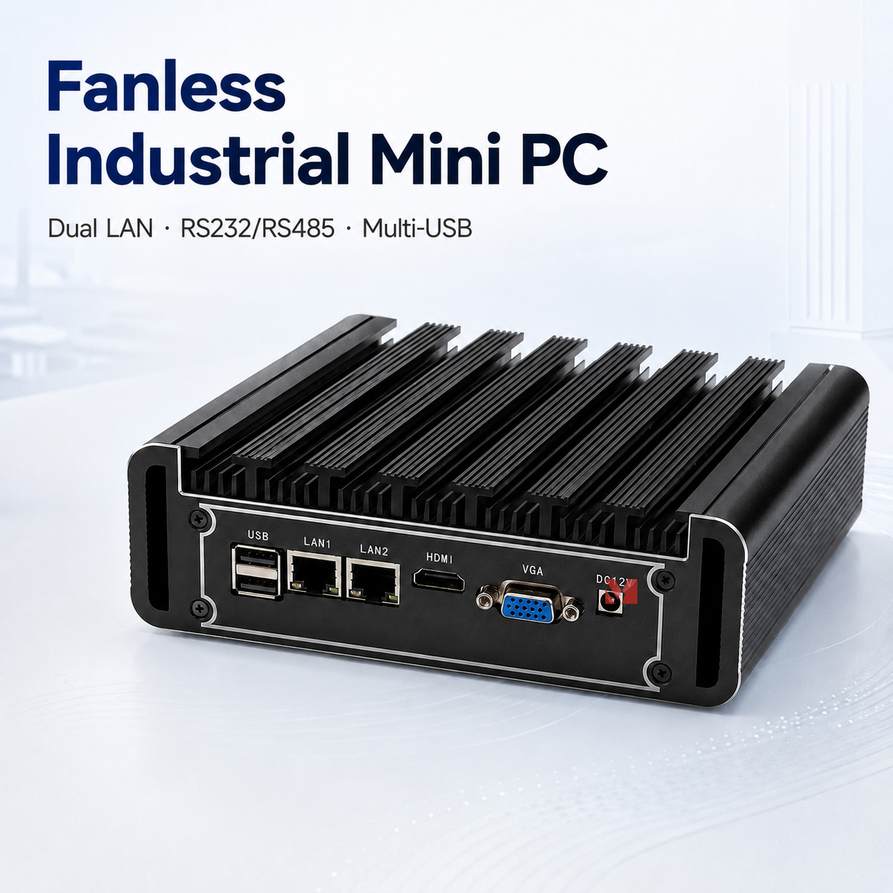 Fanless Industrial Pc Rs485 Core I7 - Lüfterloser Industrie-Mini-PC Intel Core I3 I5